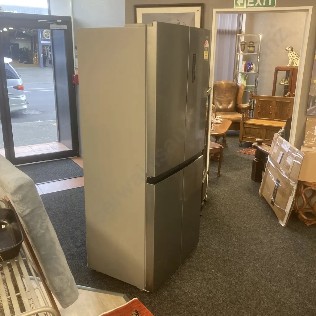 Vogue 404L French Door Fridge Freezer Stainless Steel, Model 353404 Image 1++