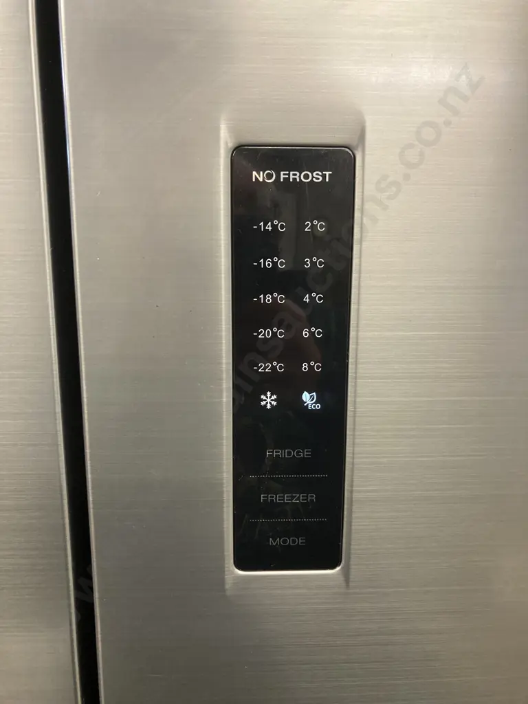 Vogue 404L French Door Fridge Freezer Stainless Steel, Model 353404 Image 1++