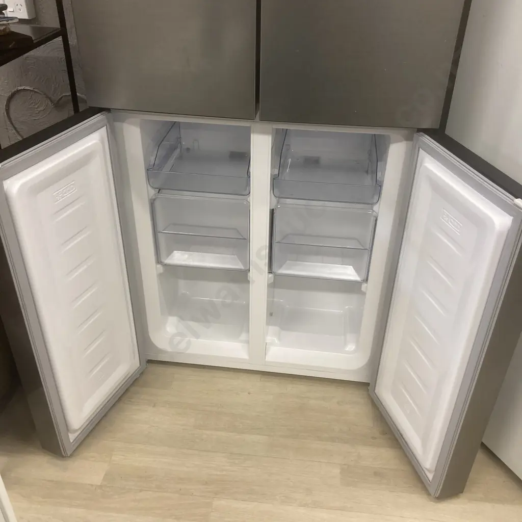 Vogue 404L French Door Fridge Freezer Stainless Steel, Model 353404 Image 1++