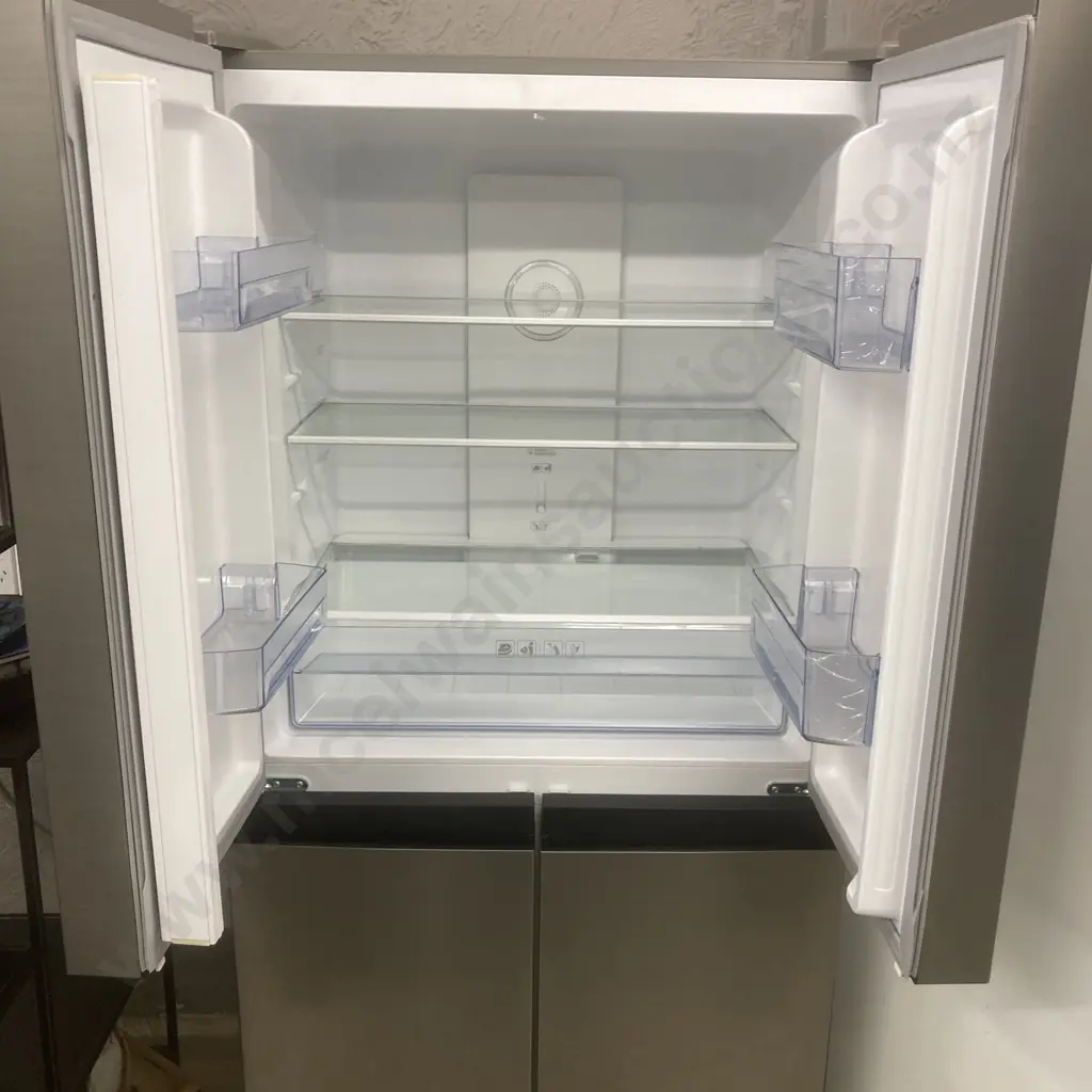 Vogue 404L French Door Fridge Freezer Stainless Steel, Model 353404 Image 1++