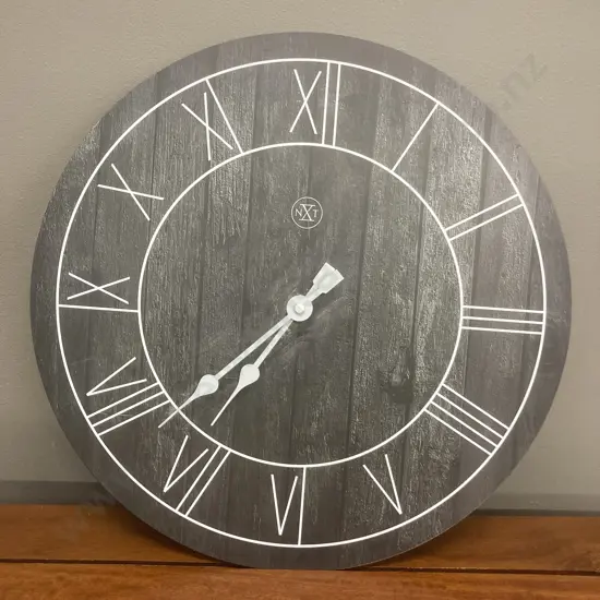 NXT Paul Wood Wall Clock 40cm