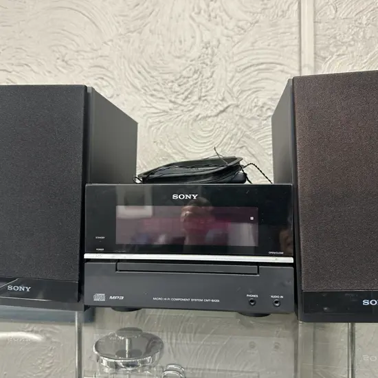 Sony CMT-BX20i Micro Hi-Fi Component System With Remote Control