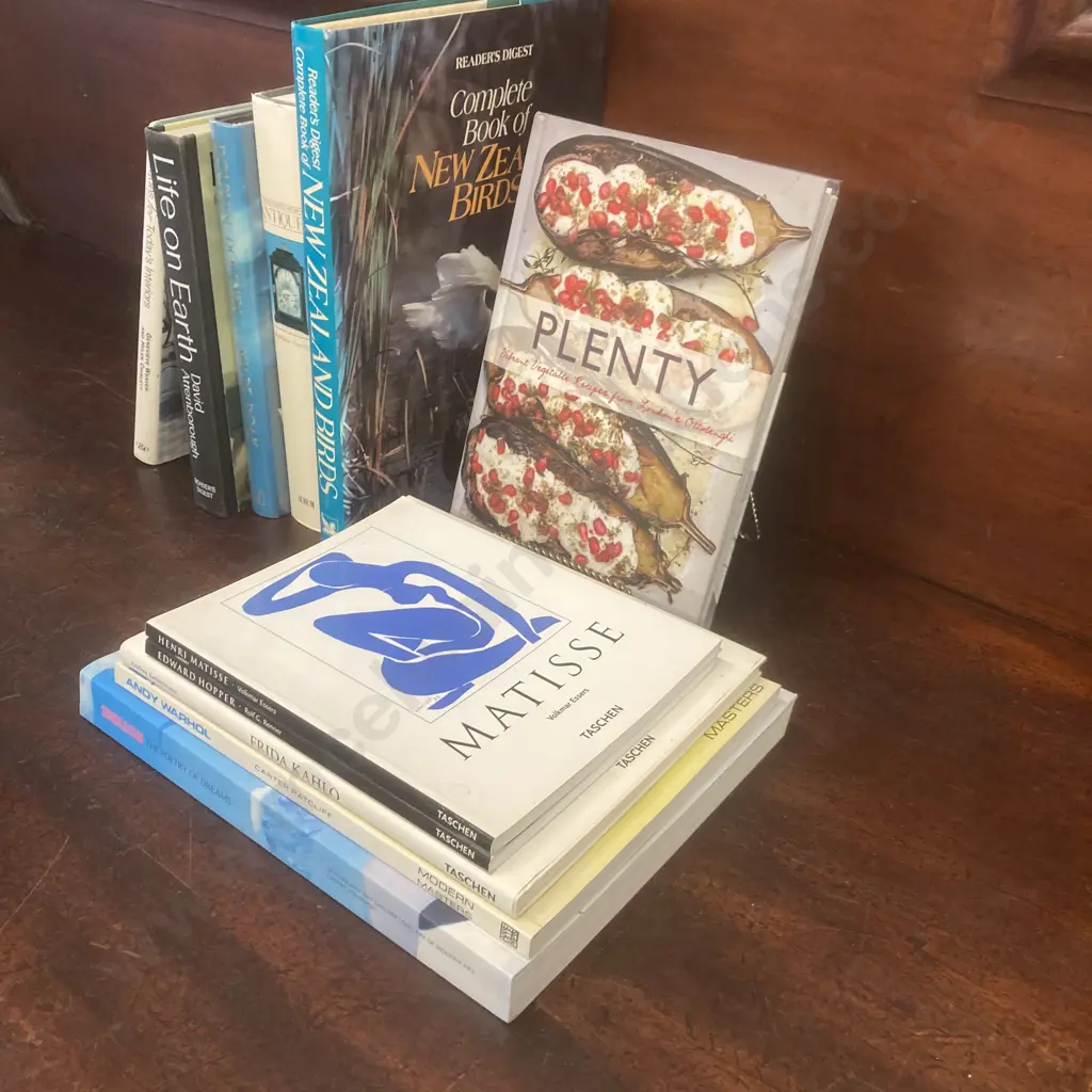 Books -Warhol, Surrealism The Poetry of Dreams, Matisse, Hopper, Plenty by Yotam Ottolenghi, Antiques Etc Image 1++