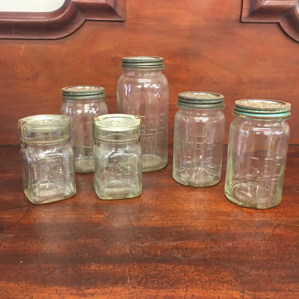 Selection Of Vintage Agee Jars Image 1++
