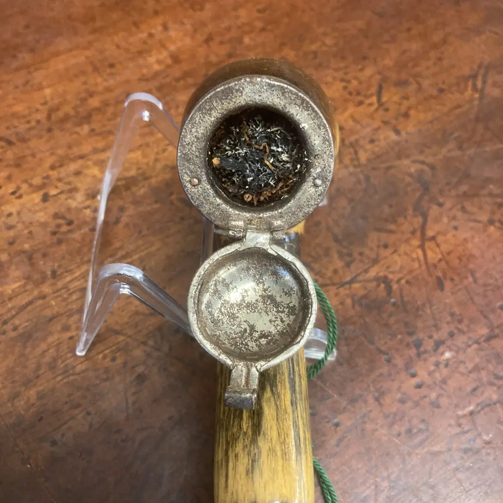 Vintage Tyrolean Style Cavalier Tobacco Pipe Image 1++