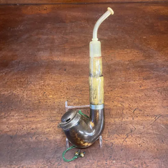 Vintage Tyrolean Style Cavalier Tobacco Pipe