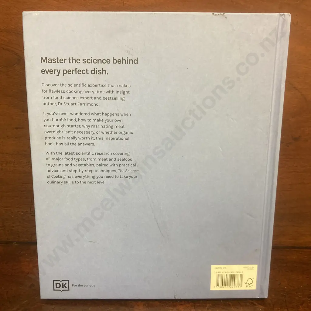 The Science Of Cooking by Dr Stuart Farrimond, Hardcover Image 1++