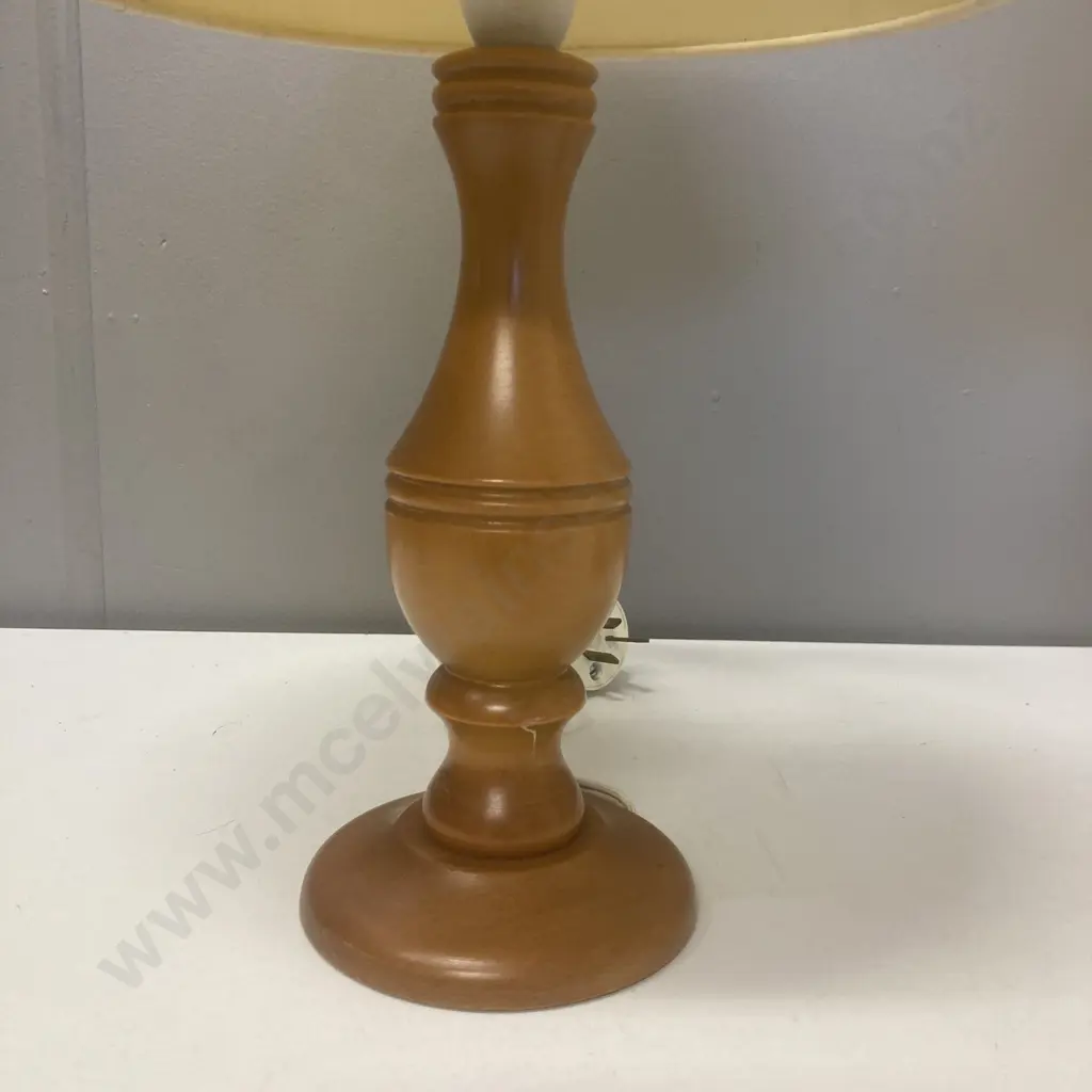 Pair of Mid Century Seewood Lighting (NZ) Bedside Lamps. H39cm Image 1++