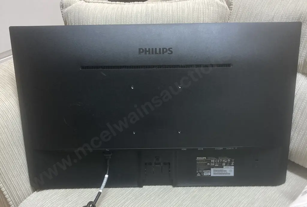 Philips Full HD LCD 27" Monitor, Model 273V7QDAB/75, VGA DVI HDMI (No Stand) Image 1++