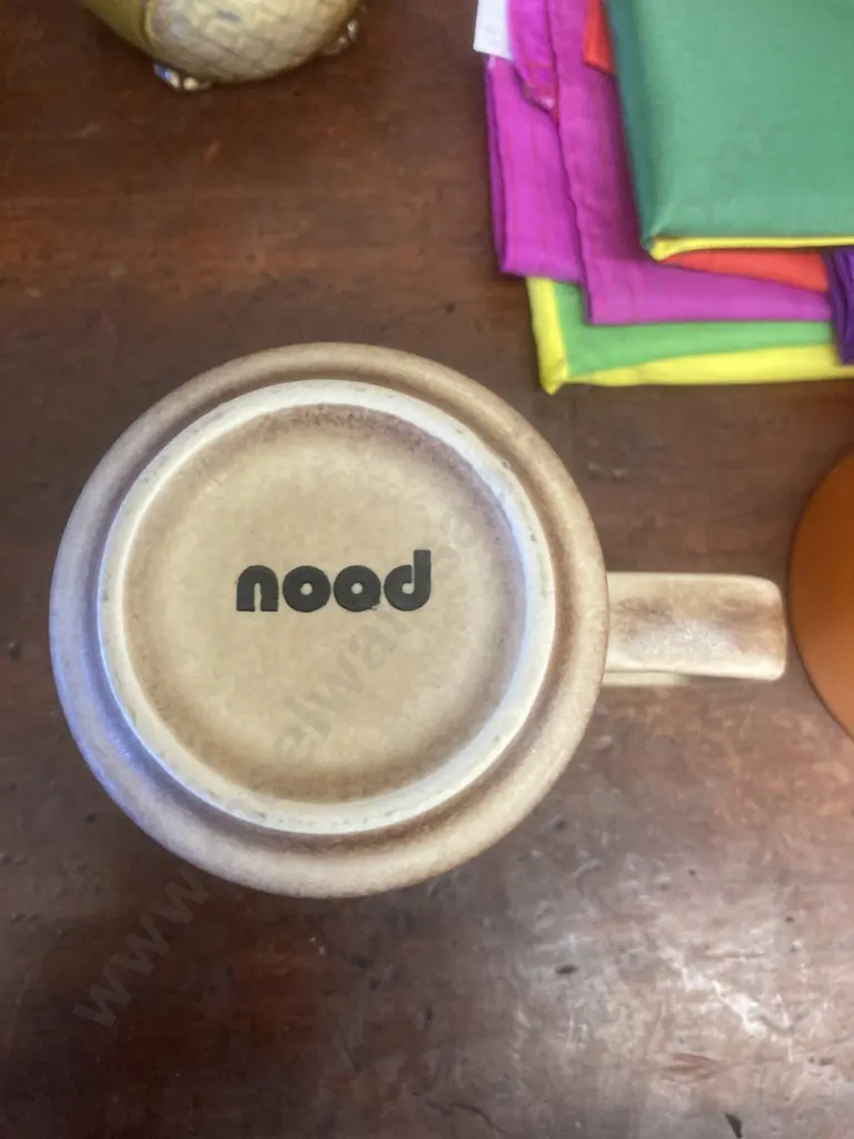Assorted Coffee Cups - Nood, Di Antonio Etc With a Pair of Flags Image 1++