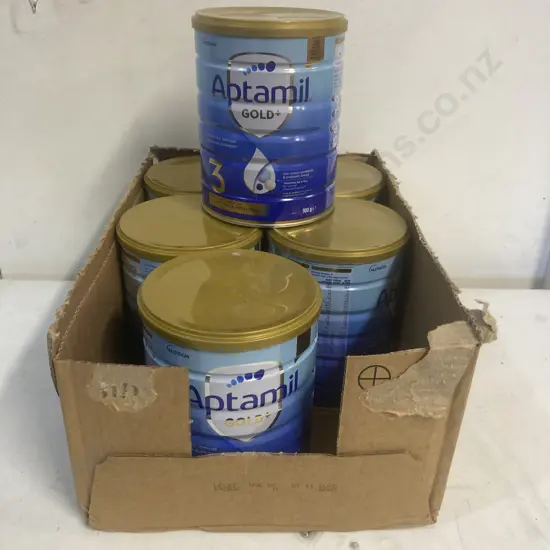 Aptamil Gold.3 Premium Toddler Supplement 6 x 900g, BB 7/11/25