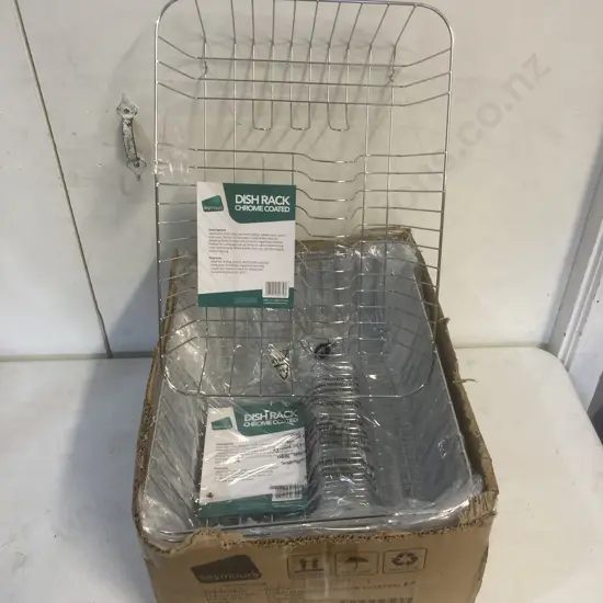 Seymours Dish Rack Chrome Coated Box of 12