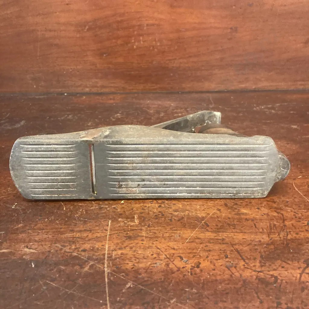 Vintage Stanley Bailey No 3 Hand Plane With Corrugated Bottom, Type 11 (c 1910-1918) Been Repaired Image 1++