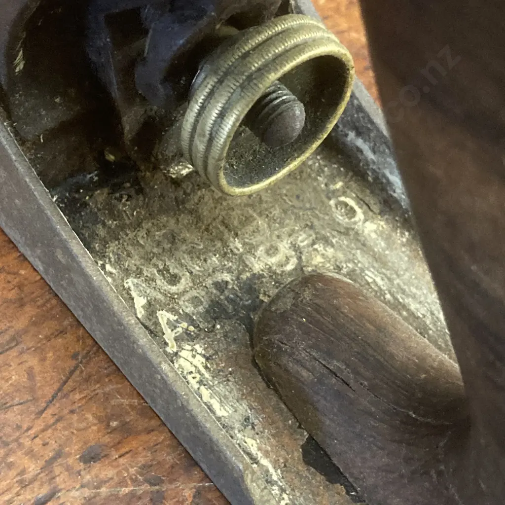 Vintage Stanley Bailey No 3 Hand Plane With Corrugated Bottom, Type 11 (c 1910-1918) Been Repaired Image 1++