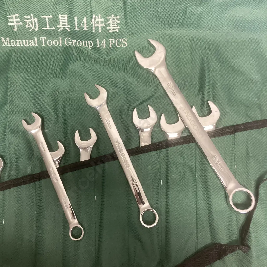New  14 Pce Ring Spanner Set Image 1++