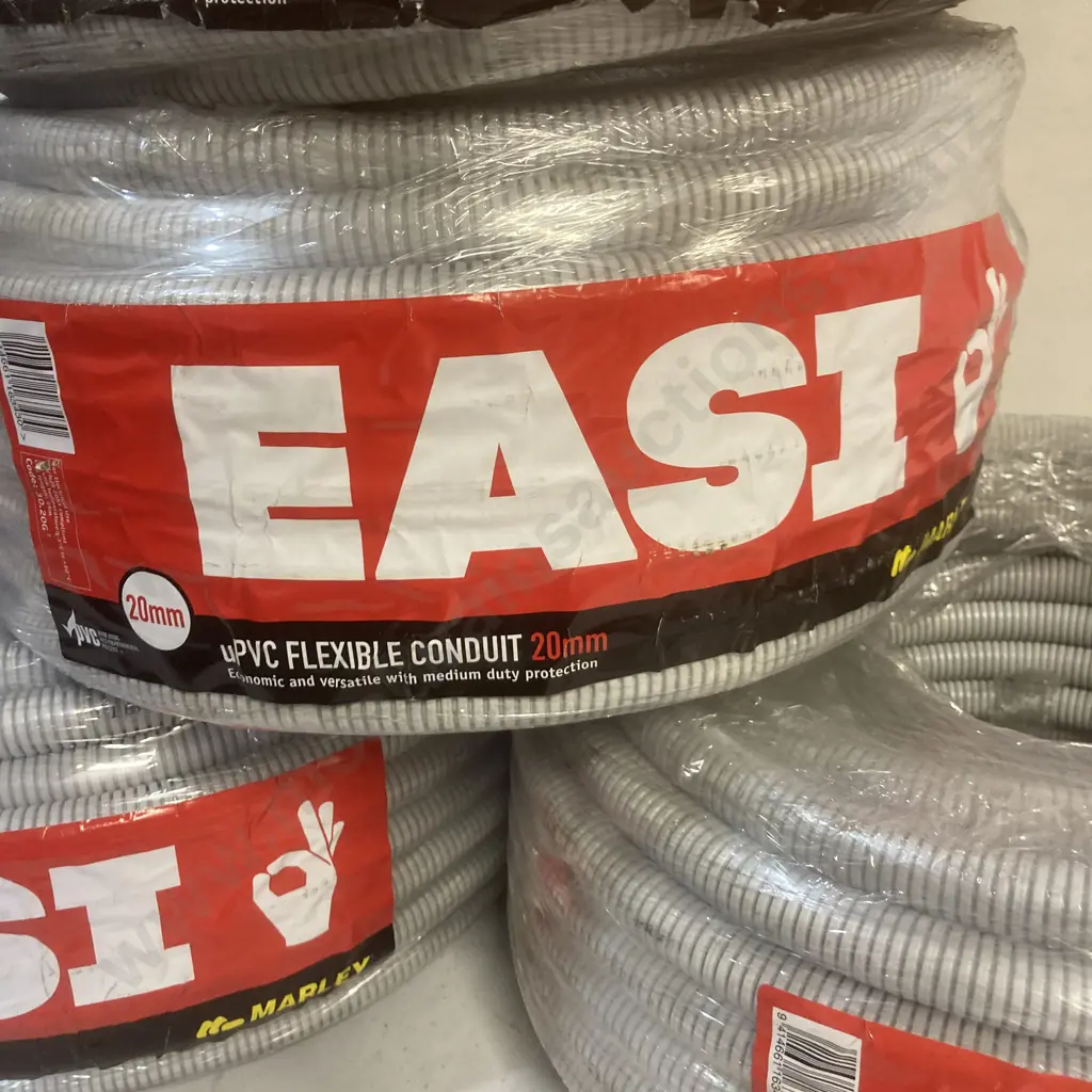 4 x Marley EASI uPvc Flexible Conduit 20mm Image 1++