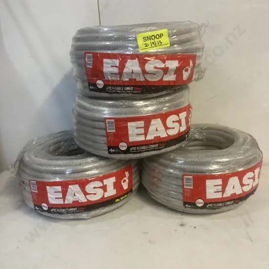 4 x Marley EASI uPvc Flexible Conduit 20mm