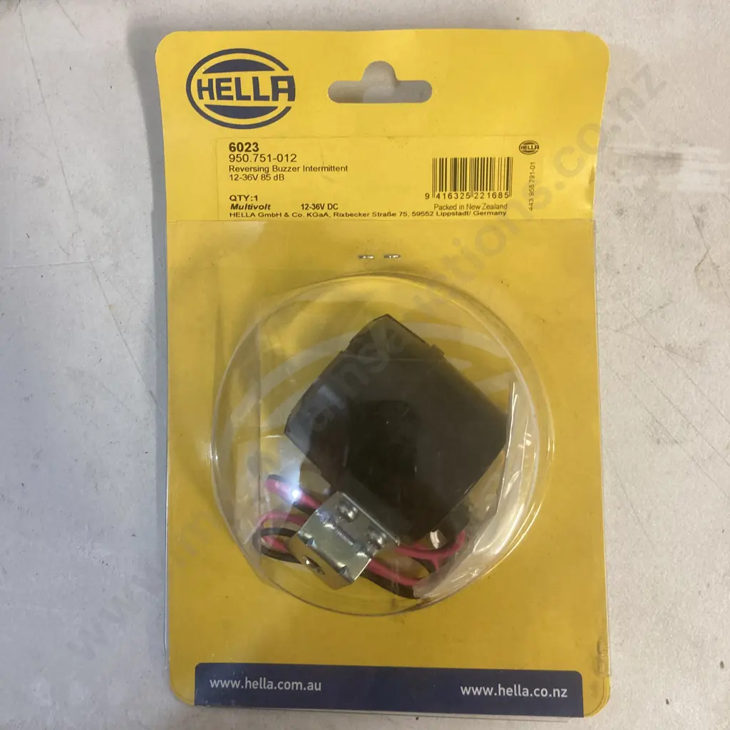 Lot of 6 Hella 6023 Reversing Buzzer Intermittent & 3 Packs of Crimp Terminals Image 1++