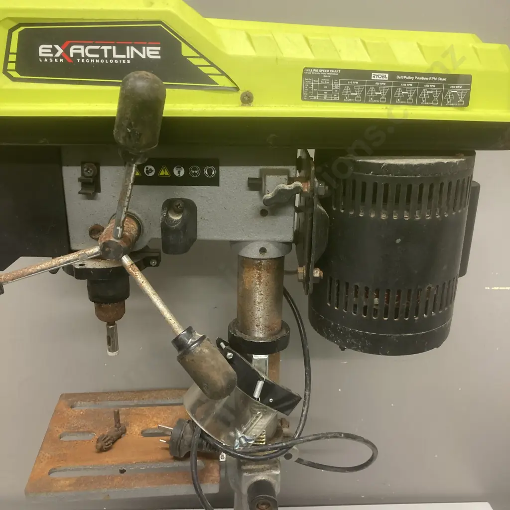 Ryobi RDP102L 5 Speed Drill Press With Laser, 13mm Chuck Image 1++