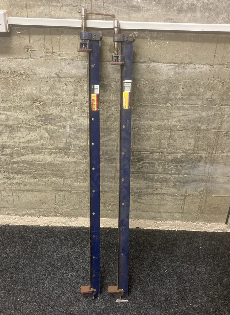 Pair of Fuller T-Bar 1200mm Sash Clamps (As Found) Image 1++