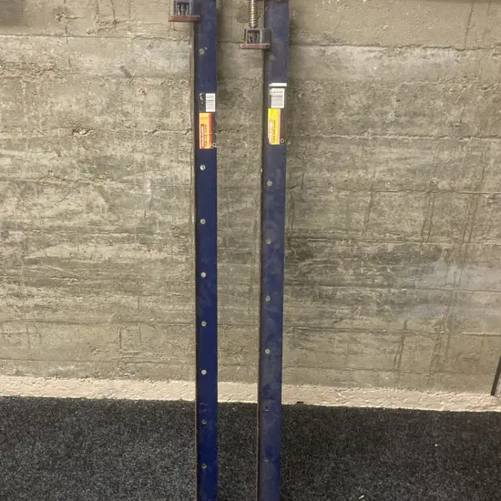 Pair of Fuller T-Bar 1200mm Sash Clamps (As Found)