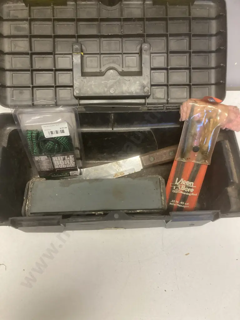 Toolbox, Knife, Gun Cleaning, Sharpening Stone Image 1++