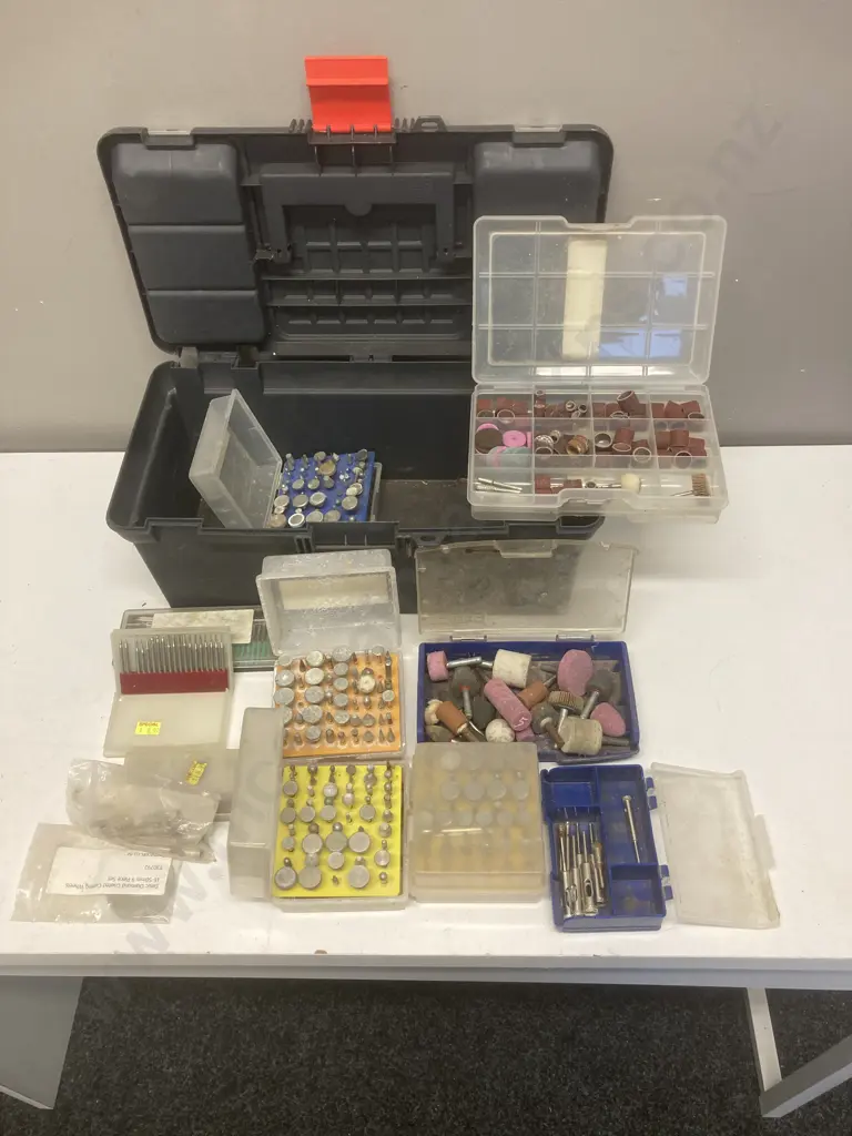 Rotary Tool / Dremel Accessories In Tuff Stuff Tool Case Image 1++