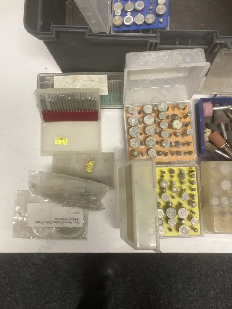 Rotary Tool / Dremel Accessories In Tuff Stuff Tool Case Image 1++