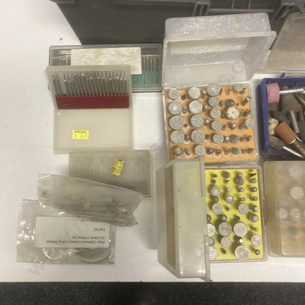Rotary Tool / Dremel Accessories In Tuff Stuff Tool Case Image 1++