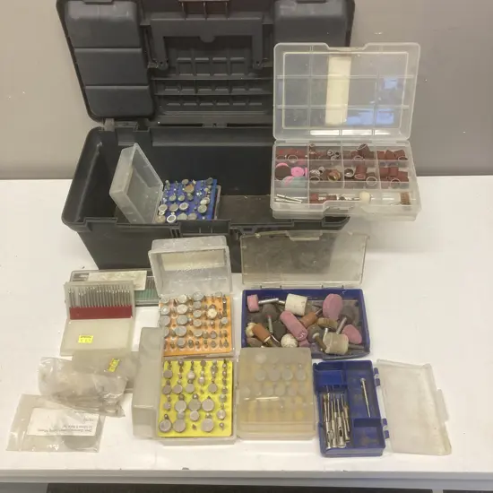 Rotary Tool / Dremel Accessories In Tuff Stuff Tool Case