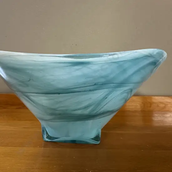 Stunning Art Glass Bowl H14, Diam29cm.