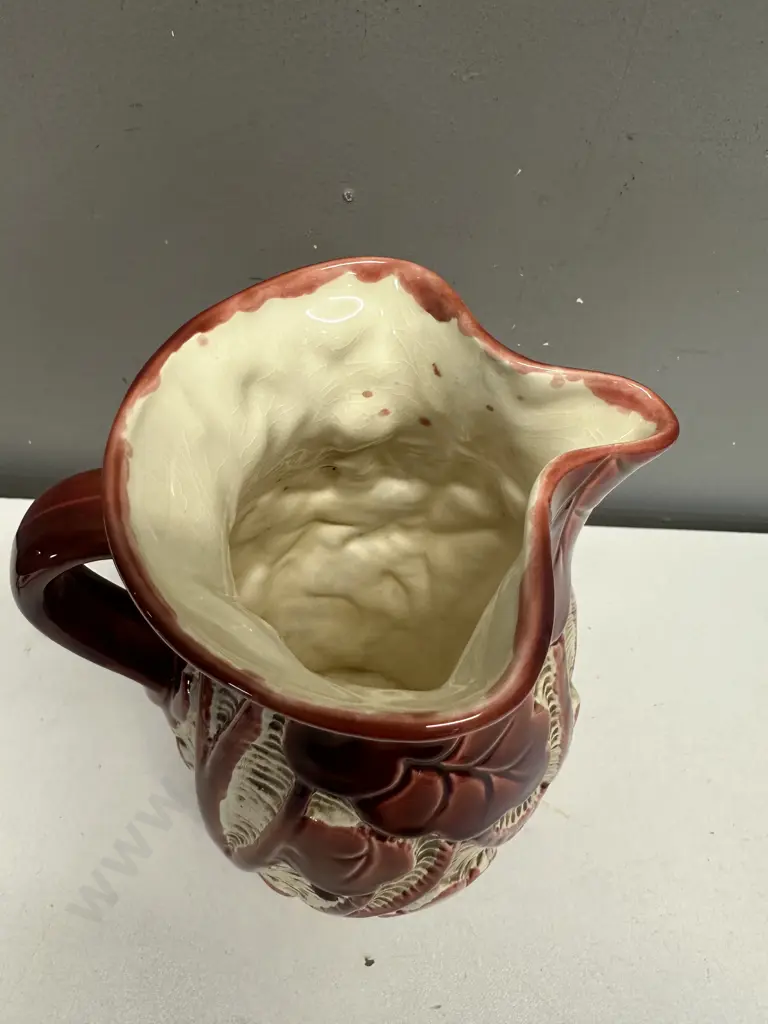 Art Deco Beswick 1930s #634 Shape Woodland Animals Jug Red Fox. H23cm Image 1++