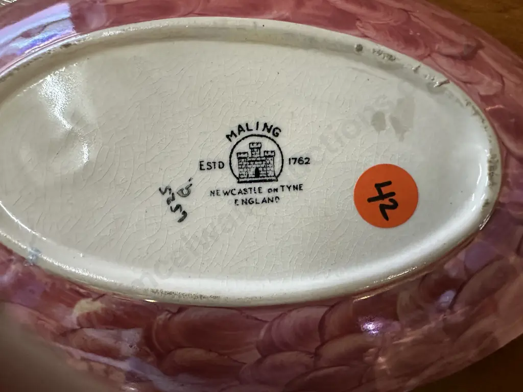 Thumb Print Maling Spring Time Lustre Dishes  Image 1++