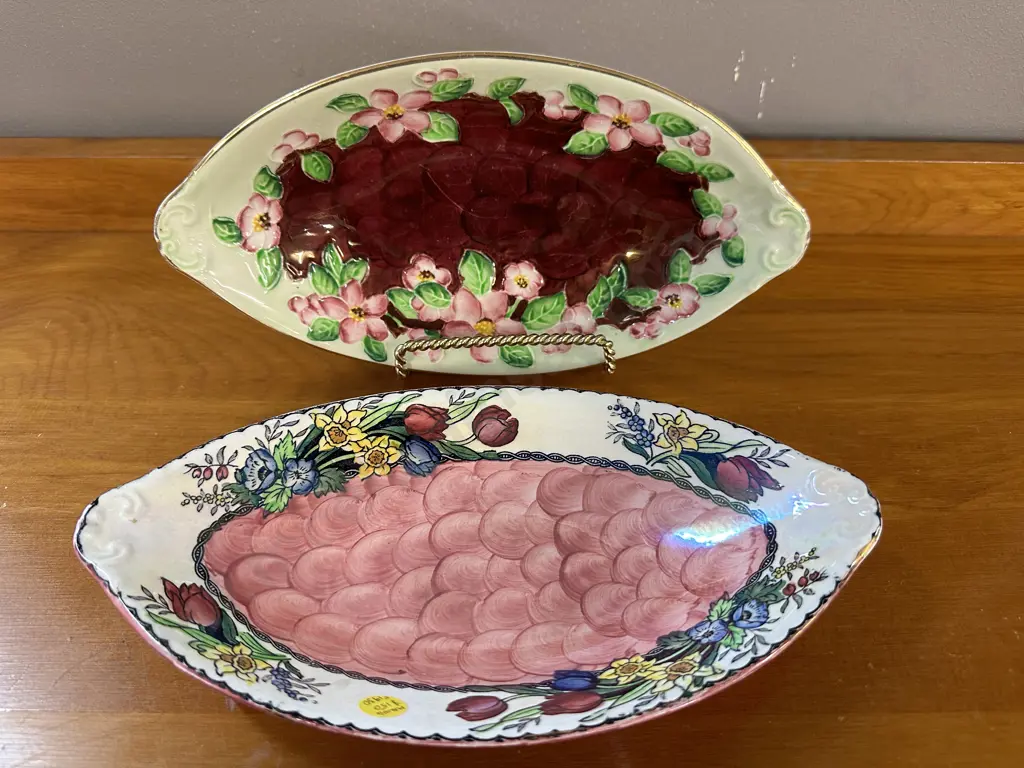Thumb Print Maling Spring Time Lustre Dishes  Image 1++