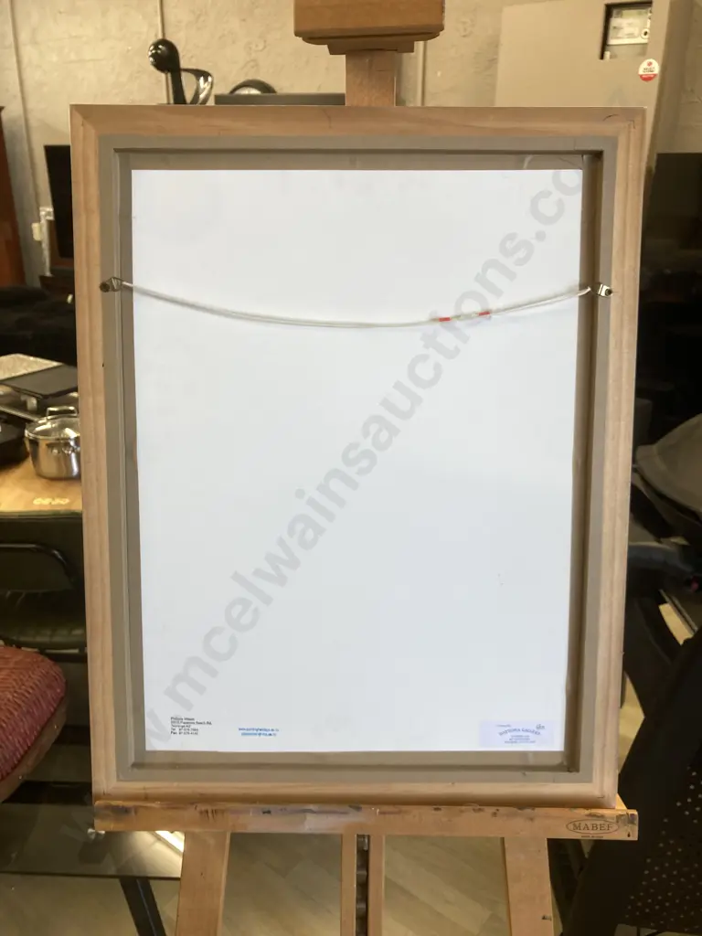 Philippa Wilson 03 Framed Watercolour, Signed. 63 x 49cm, Glazed Framed Image 1++