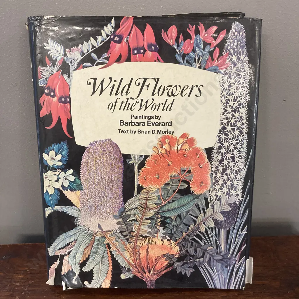 Wild Flowers of the World: Paintings by Barbara Everard, Text by Brian D. Morley Image 1++
