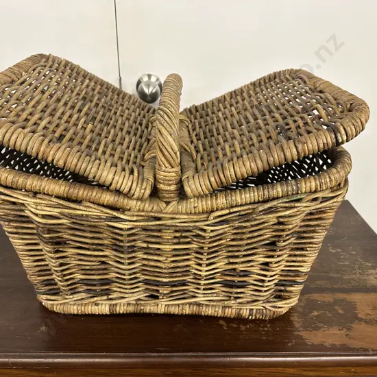 Picnic Hamper Double Opening H27,W60cm.