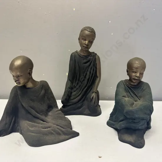 Masomakali Figurines 'Cattle Game' 1, 2 & 3.
