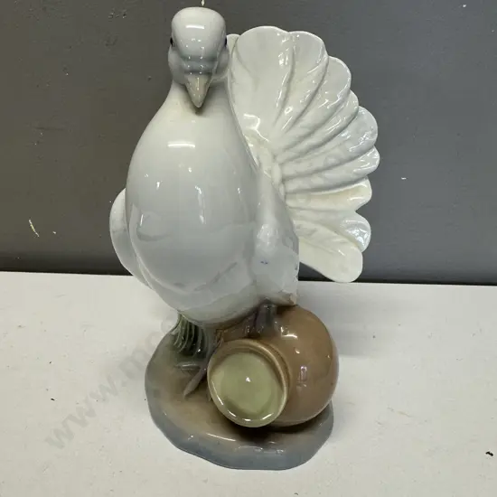 Fantail Dove Figurine H21cm.