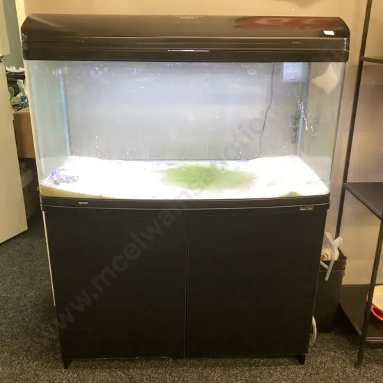 Aqua One AquaStyle AR980 Gloss Black 215L Aquarium & Cabinet, Built in Trickle Filter & Reflector Lighting