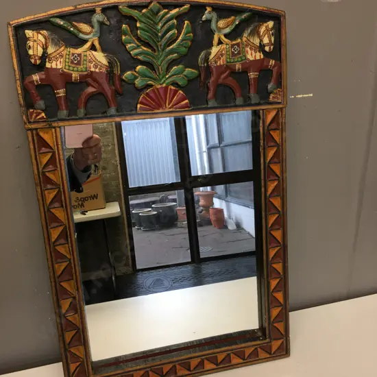 Mexican Themed Mirror. 55 x 35cm