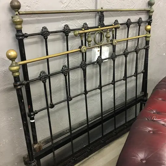 Antique Iron Bed Frame