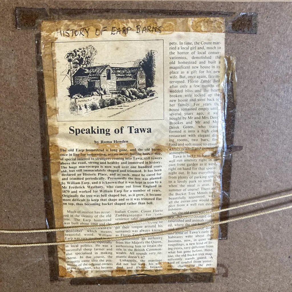 Original Artwork by Richard Ponder Titled "Morning, Tawa", Feb 79, Signed. 54 x 79cm Image 1++