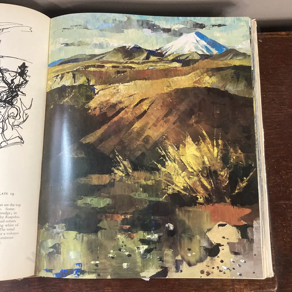 Peter McIntyre's New Zealand, 1965 Large Hardcover With Dust Jacket, AH & AW Reed NZ Image 1++