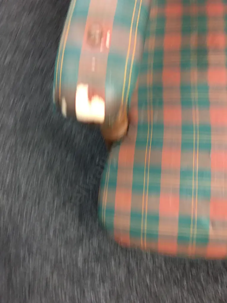 Deep Seated Button Backed Armchair (Fabric As Found) Image 1++