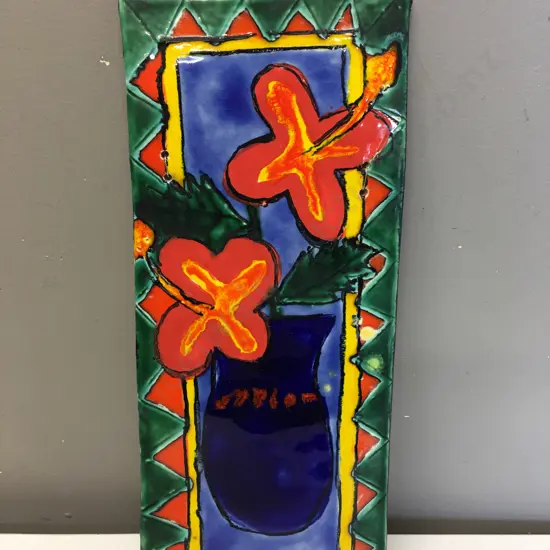 Morris & James Matakana Wall Plaque. 37 x 16cm