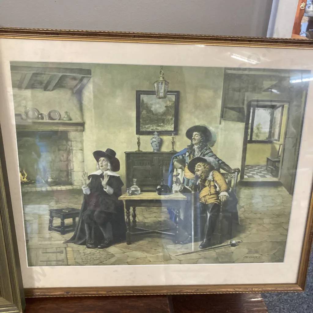 Five Framed Artworks Image 1++