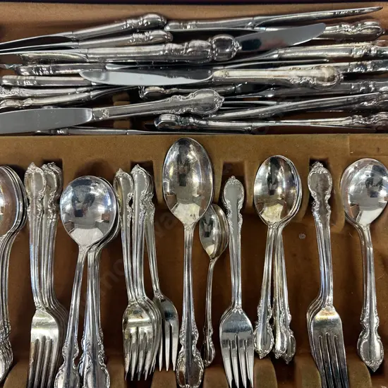 Rogers Bros 'Reflection' Silver Plated Flatware