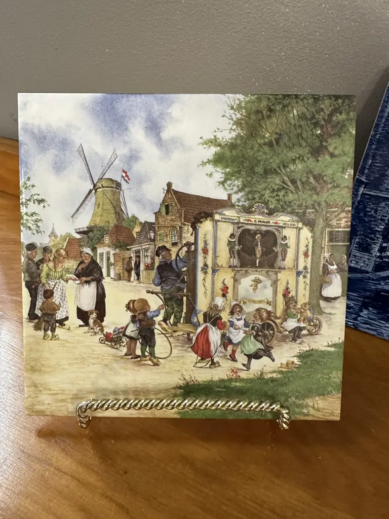 Selection of Dutch Wall Tiles Including Delft Image 1++