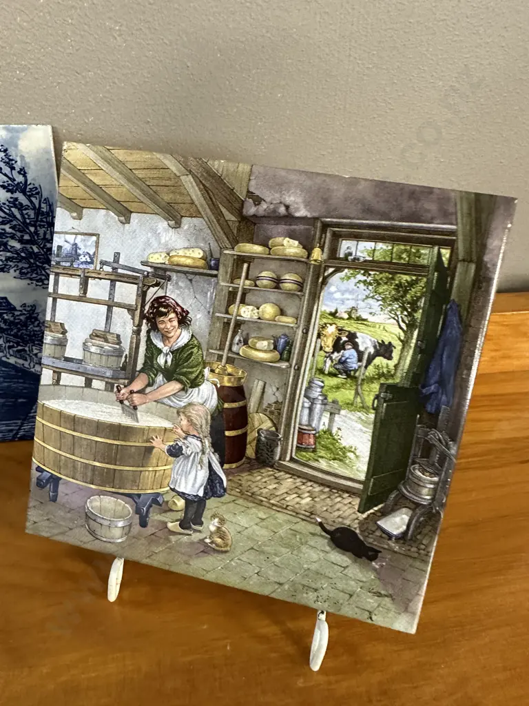 Selection of Dutch Wall Tiles Including Delft Image 1++